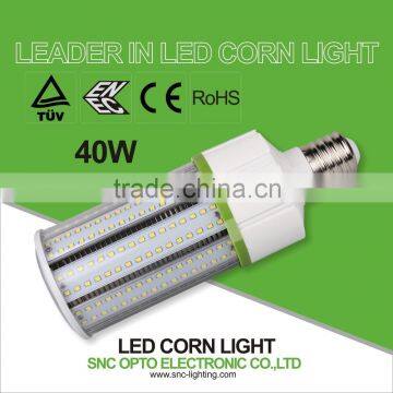 SNC ENEC/TUV/CE/RoHS IP64 40w led corn bulb