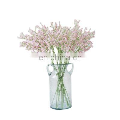 New Wedding Dried Flowers and Plants Bouquet White Dried Gypsophila Artificial Flower Babys Breath Home Decor