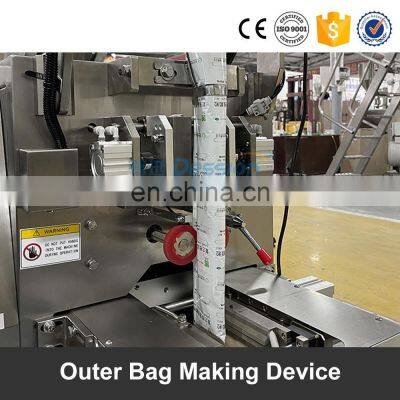 Ultrasonic Sealing Nylon Pyramid Tea Bag Packing Machine Triangle Tea Bag Packing Machine Cotton Tea Bag Packing Machine photo-5