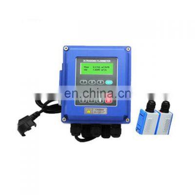 Taijia clamp on Install Ultrasonic Flow Meter Flowmeter Meter Wall Mounted Ultrasonic Flowmeter