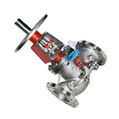 New Design Bypass Oxygen Stop Valve Stainless Steel Flange Stop Valve photo-4