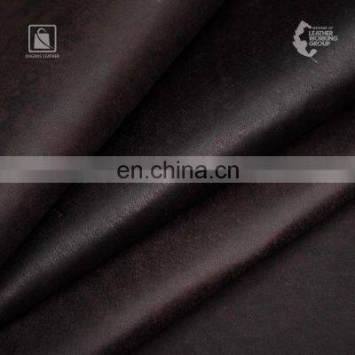 Oil/Waxed Surface Best Quality Wholesale Full Grain Sustainable 22 Sqft Vegetable Tanned Buffalo Genuine Leather photo-2