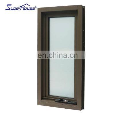 Superhouse aluminum windows/chain winder windows/Australian Standard/modern/hurricane rated windows