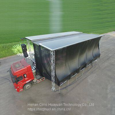 HUAYUAN S455 With Lights and Sound Outdoor Event Podium Concert Stage Truck photo-4