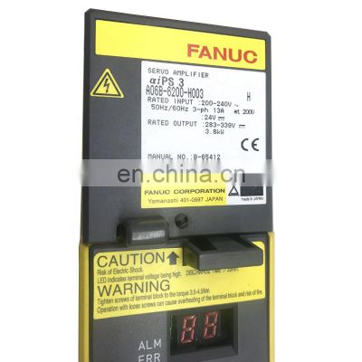 In Stock For Original Fanuc Servo Amplifier A06B-6200-H003