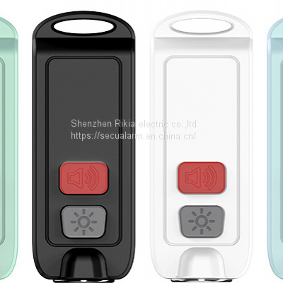 Anti-wolf Alarm Waterproof Self-defense Device Charging Personal Alarm Female Child Self-defense Key Ring (wechat:13510231336)