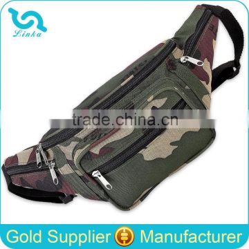 Camo Printing Durable Polyester Sports Waist Pack Fashion Sports Waist Pack Jogging