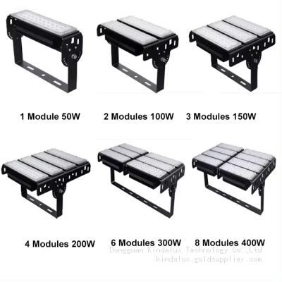 Led Flood Lights 300w Fins Heatsink Outdoor IP65 Waterprood Stadium Light Module Floodlights photo-2