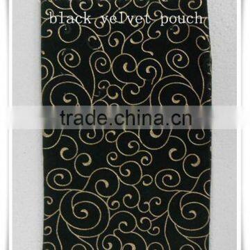 Checked Velvet Gift Pouch/present Bags/packing Bag for Presents Wrapping photo-3