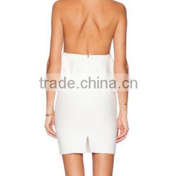 2015 Customized Summer White Plus Size Women Dress Quality Choice photo-4