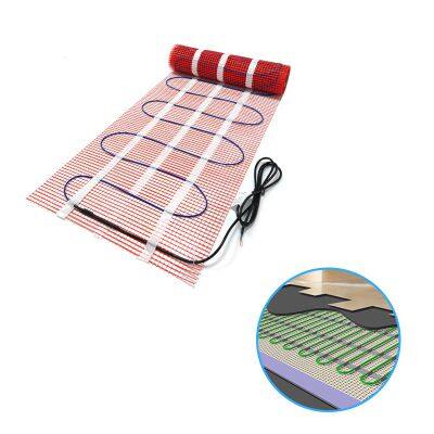 Easy to Install Under Tile Electric Radiant Floor Heating System With WiFi Controlled Thermostatic