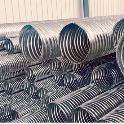 Преднапряжённые металлические гофрированные трубы от производителей в Гуйчжоу, подходящие для автомобильных дорог и мостов, оцинкованные металлические гофрированные трубы различных размеров