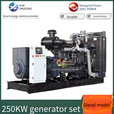 Shangchai 6135 Series Sc13g Hot-selling Power With High Economy, 250kw Diesel Generator Set in Sichuan