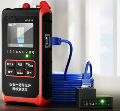 Мини-инструмент для тестирования кабелей с высокой точностью и четырехфункциональной красной световой ручкой  Wechat: 13510231336, whatsapp 008613510231336
