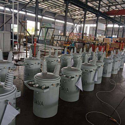 220В однофазный масляный трансформатор 25кВА 10кВА 50кВ с защитой от перегрузки