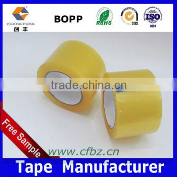 3inch X110Yard--BOPP Yellowish Transparent Tape