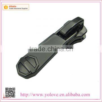Rack Plating Golden Locking Luggage Zipper Sliders for Zipper photo-2