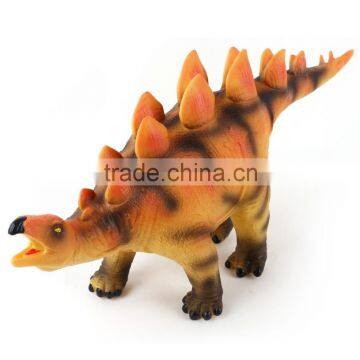Amazing Wild Animal Dinosaur Toys Vinyl 22'' Stegosaurus Toy For Children X038 photo-2