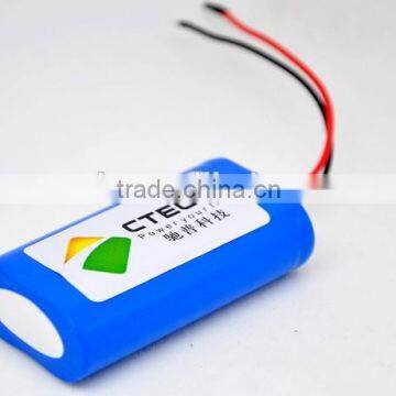 li-ion ham radio batteries pack 3.7v 18650 battery