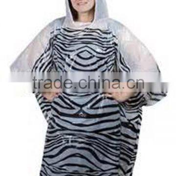 Emergency Lightweight With Hood Plastic Outdoor Rain Poncho photo-3