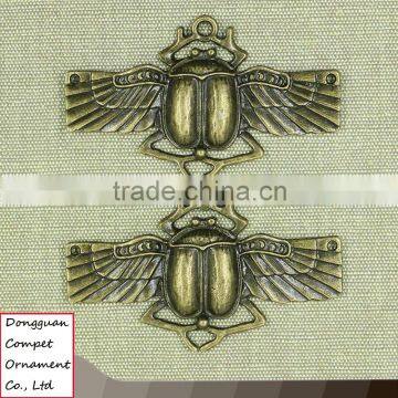 Manufacture Diy alloy jewelry accessories insect beetles pendant