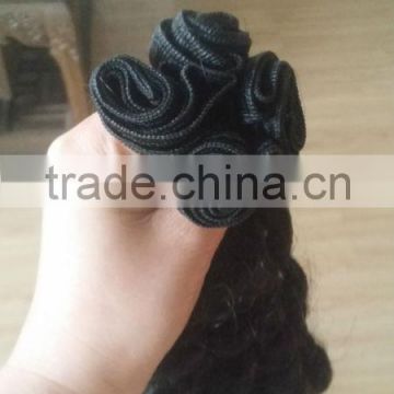 Wholesale 6A grade virgin russian hair sexy aunty funmi hair bouncy curls