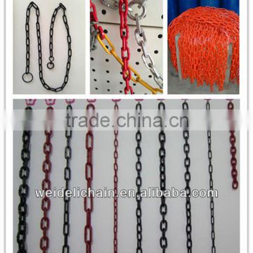 chains in plastic plastic chain