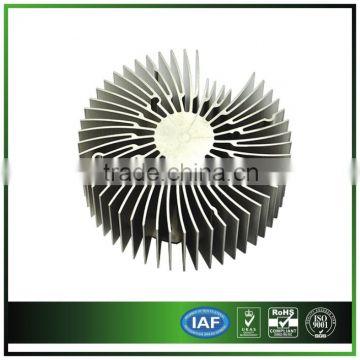 Round sunflower Aluminum LED Lamp heat sink