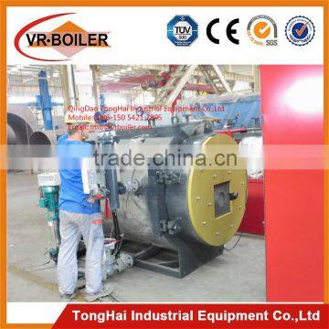 Industrial gas diesel fired steam boiler for sale