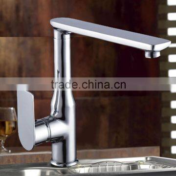 Solid Brass Kitchen Sink Mounted Water Tap KNF009 photo-2