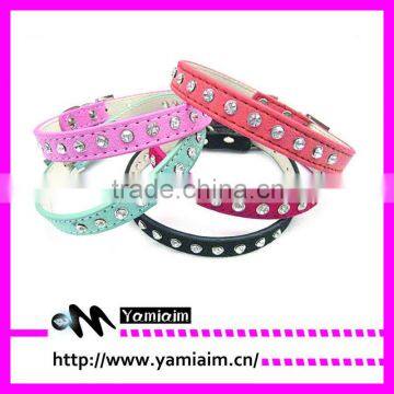 diy rhinestone pet collar dog collar