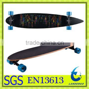 Canadian Maple Kicktail Longboard Skateboard