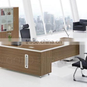 Luxury office desks, wooden computer table pictures design (SZ-ODB305)