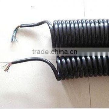 trailer parts/seven core coiled cable