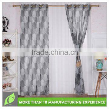 Window curtains design Print Cheap price wholesale ready made curtain