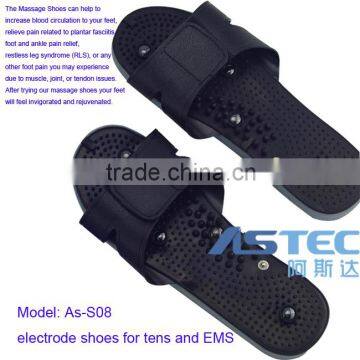 Electric ABS TENS Electrode Massage Shoes for TENS massager