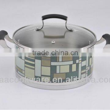 Colorful Stainless Steel Decal Kitchenware Sets for Wholesale photo-5