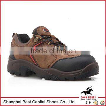 Athletic safety shoe/man leather industrial work shoe footwear China