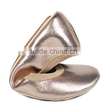 Italian new style ballet shoes factory elegant after party shoes,European sexy Portable Rollable Ballet Flats Shoes