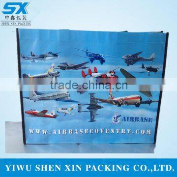 Wholesale Promotional Advertising Logo Printed Recyclable Foldable pp Non Woven Bag