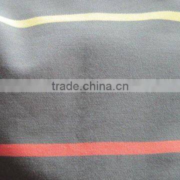 21s 220gsm T/C 65/36 stripe pique knit fabric