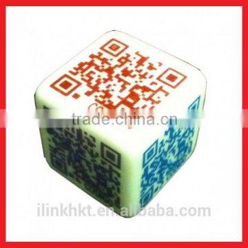 QR code resin Cube