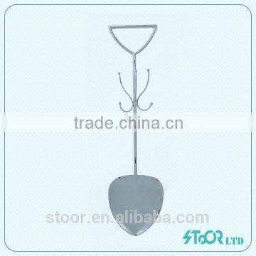 Shabby shovel shape meta iron wall decor