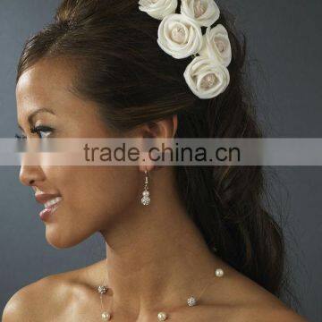 Charming Gold Flower Bridal Hair Comb Wedding Hair Accessories