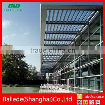 Architectural awning sun louver