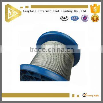 lift elevator steel wire rope 12mm 7*19