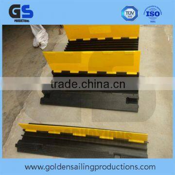 best popular yellow and black rubber cable ramp for sale