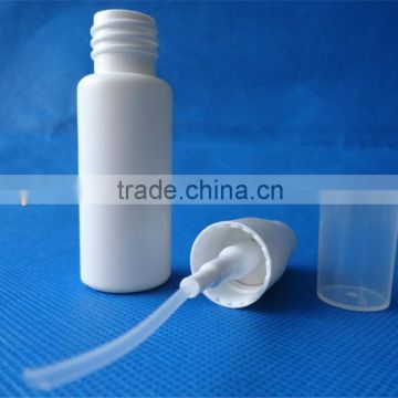 20ml hdpe white cosmetic spray bottles