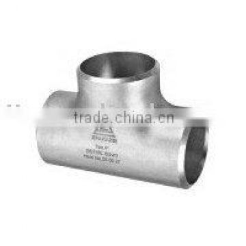 stainless steel buttweld pipe tees