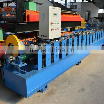 colored steel round downpipe cold roll forming machine